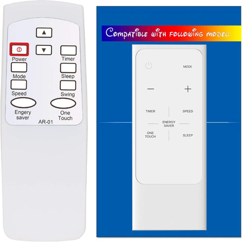 RCECAOSHAN Replacement Remote for Toshiba Air Conditioner, Compatible with Multiple Models, RAC-WK0612CRRU,
