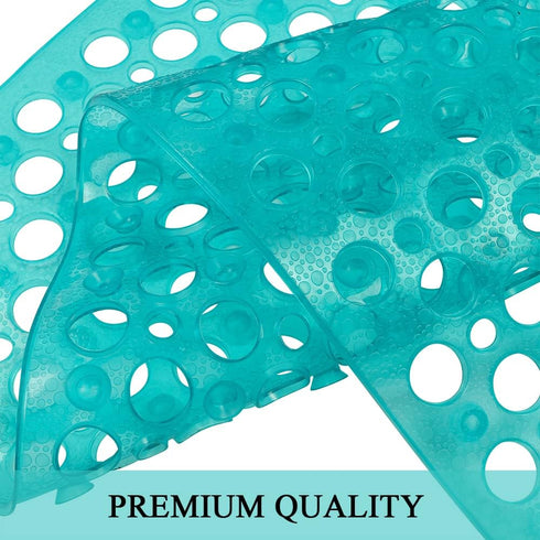 30 17 inch Bath Mat for Tub, x Non Slip Bathtub Mat Machine Washable Shower Mat with Suction Cups, Quick Drain Bathtub