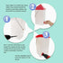 6pcs (1spt, 6pcs) Chicken Nipple Waterer Horizontal Automatic Poultry Nipples Horizontal Side Mount Chicken Drinkers