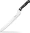 10 inch Offset Bread Knife, Serrated Knife with Wave Edge Blade