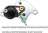 Neato Botvac Robotic Vacuum Side Brush Motor Compatible Upgraded Drive Belt O Ring D5 D6 D7 Connected D75 D80 D85 65 70e 75 80 85