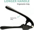 Garlic Press Crusher & Mincer Easy Squeeze Ergonomic Handle, Heavy Duty Zinc Alloy, Dishwasher Safe, Includes Peeler