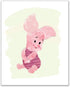 BigWig Prints Winnie the Pooh Nursery Decor, Watercolor Wall Art, Unframed Set of 5 (8x10)