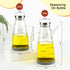Oil Dispenser for Kitchen, 25OZ Cooking Oil Bottles with Drip Free Spout and Non Slip Bottom for Home, Kitchen,