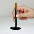 Professional Burr Grinder Brush, Dual Head Espresso Cleaning Tool with Aluminum Handle for Baristas and Kitchen