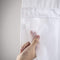 River Dream 2 Pack Snap in Shower Curtain Liner Replacements, 70 x 54, White, with Magnets, Removable Plastic(PEVA)