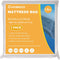 Mattress Bags for Moving, 1.5 Mil Twin or Full Size, Heavy Duty Plastic Wrap Mattress Protector