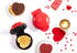 Holstein Housewares Personal Non-Stick Heart Waffle Maker, Red - 4-inch Waffles Ready in Minutes