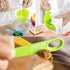 12 Piece Measuring Cups and Spoons Set, Colored Kitchen Measure Tools, Durable Nesting for Dry and Liquid