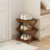 Closet (Tawny-3 YYW Bamboo Shoe Rack for Entryway,Installation-Free and Foldable Vertical Shoe Storage Organizer,Free