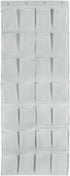 GOMAJI 28 Large Pockets Over the Door Shoe Organizer with 4 Hooks