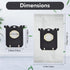 Replacement S Bag Compatible for Electrolux S-Bag Classic Vacuum, Models EL200F EL8500 EL202G EL6985 EL6988 EL6989