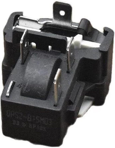 QPS2-B15MD3 3 Pin Refrigerator Compressor PTC Starter Relay Over Load Protector Kit Compatible for Midea Swan