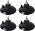 HSTECH 4 Pcs Black French Fry Suction Cup Feet for Industrial Commercial French Fry Cutter