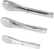 TOPULORS Stainless Steel Tongs Set (7/9/11 Inch) - Heavy Duty Kitchen & BBQ Tongs for Cooking, Grilling, Baking,