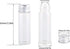 MaxMau 24 Tiny Jars with Aluminum Screw Lids, 15ml Clear Glass Bottles for Jewelry Beads, Herbs, DIY