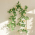SOMYTING Artificial Daisy Garland, Decorative Fake Flower Vine, 5.6Ft Silk Flower Greenery for Home Garden Wedding Arch