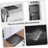 Outdoor Grill Pan, Enamel Grill Pan for Meat and Vegetables, Multi-use Picnic Supply