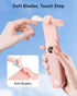 SWEETFULL Portable Handheld Mini Fan with LED Display, 2-in-1 USB Rechargeable Fan & Flashlight for Travel
