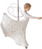 Willow Tree Dance of Life Hanging Ornament, Cream Angel Figurine, Resin & Metal, Intricate Life-Themed Carvings