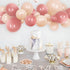 Dusty Pink Balloons Various Sizes, 5 Inch 10 Inch 18 Inch Dusty Rose Wedding Bridal Shower Decorations, 87 Pcs