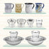 Stainless Steel Netilat Yadayim Cup, Grey Stone Painted Design, Judaica Gift Collection