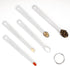 Mini Measuring Spoon Set, Heavy Duty Stainless Steel for Cooking and Baking, Fits in Spice Jar