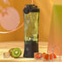 Portable Personal Size Blender for Shakes and Smoothies - 20 Oz Mini Blender with 6 Blades for Kitchen and Travel