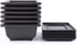 Yesland 6 Pack Bonsai Training Pots - 9 Inches Classic Deep Humidity Trays with Built in Mesh - Plastic Square Pot & Bonsai Plants Growing Pots by Yesland