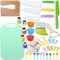 Kids Knives Set for Real Cooking, Toddler Knife Set with Cutting Board, Safe Knife, Peeler, and Fruit Cutters