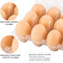 Lixavaer 100 Pack 34 Clear Plastic Egg Cartons, Reusable Stackable Egg Containers for Farm, Market & Fridge Storage