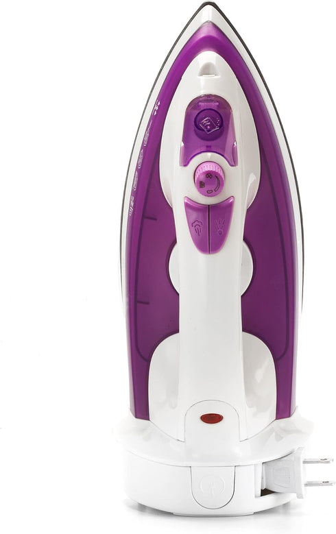 Dominion STEM Iron with Retractable Cord, Purple by Dominion