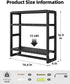 Galood 3 Over The Toilet Storage Bathroom Shelves Wall Mounted Tier Space Saver Corner Shelf Organizer Bamboo Towel