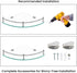 2 PackSliver Glass Corner Shelves Tempered Bathroom Eestantes para Baos with Rail Wall Mounted Drill Hole for Corner