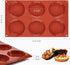 JOERSH 2-PK Silicone Egg Molds Non-Stick 3" Round Muffin Top Baking Pans, Egg Molds for Breakfast Sandwiches, Corn Breads, Whoopie Pies, Shortcakes by JOERSH