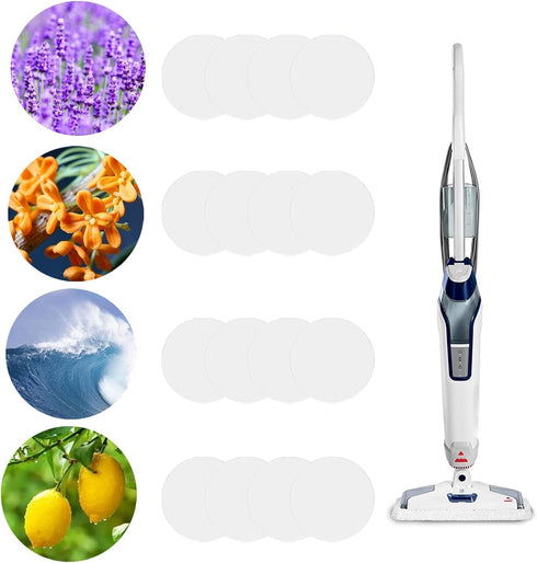 16 Pack Steam Mop Scent Discs Compatible with Bissell Powerfresh and Symphony
