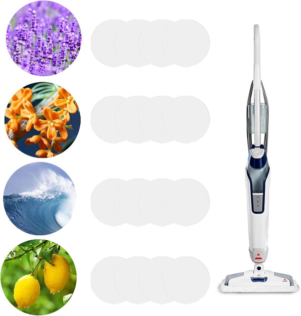 16 Pack Steam Mop Scent Discs Compatible with Bissell Powerfresh and Symphony
