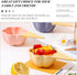 Decorative Small Ceramic Ice Cream Bowls with Handles, Porcelain Dessert Serving Bowl, Cute Snack Dish