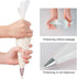 Piping Bags - 100 Pack - 14-Inch Disposable Cake Decorating Bags for Cupcake Icing, Anti-Burst, All Size Tips,