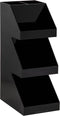Mind Reader Coffee Tea Utensil and Condiment Station, Countertop Organizer, Black, 6"L x 9"W x 16"H