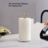 Countertop, Gold Paper Towel Holder with Weighted Marble Base for One-Handed Operation, No Wobbly (Marble Base, Gold)