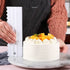 4 Pcs/set Plastic Cake Scraper Decorating Tools, Sawtooth Comb, Mousse Butter Cream Icing Smoother for DIY Baking