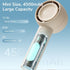JISULIFE Portable Handheld Fan, Bladeless Mini Fan with 4500mAh, USB Rechargeable for Travel