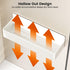 Refrigerator,8 Pack White(8 Pack) Magnetic Spice Rack for Magnetic Shelf,Fridge Magnet Organizer with Paper Towel