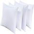 Niagara 4 Pack Pillow Protectors, Standard 20x26 Inches, Lab Certified Ultra Fresh Treated Cotton Zipper Covers White