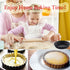 DATANYA 8 Pack Mini Tart Pans, 4 Inch Nonstick Round Quiche Pan with Removable Bottom for Dessert Baking