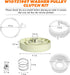 W10721967 Washer Pulley Clutch Kit - Fit for Whirlpool Kenmore Maytag Washing Machines, Replaces W10006384