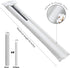 GDHOMM 30"-36" Door Draft Stopper, Weather Stripping Door Seal Adjustable Bottom Gap Filler, Blocks Noise, Cold Air