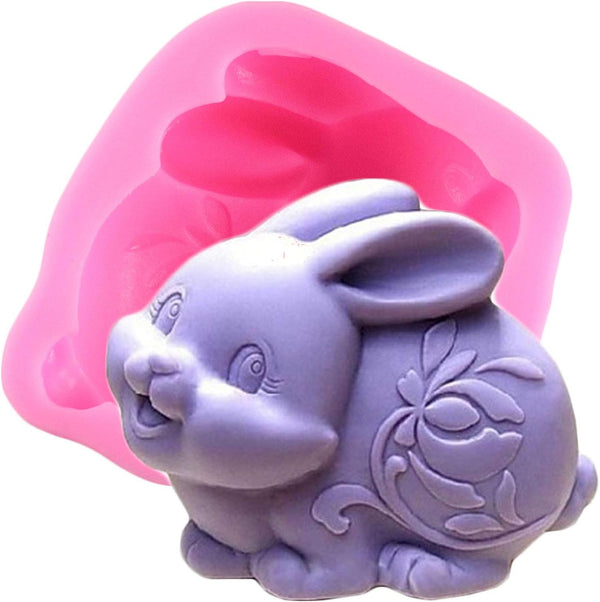 Mujiang Silicone Jello Molds for Easter Rabbit Cake Decorating