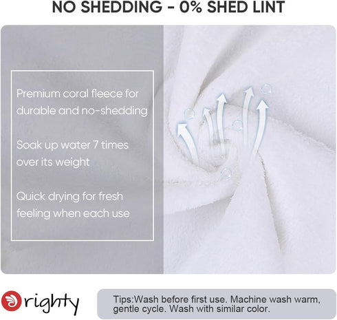 48 Pack, Sets 12 12 inches, Orighty Ultra Soft Washcloths Premium Microfiber Towel x Absorbent and Quick Drying Coral